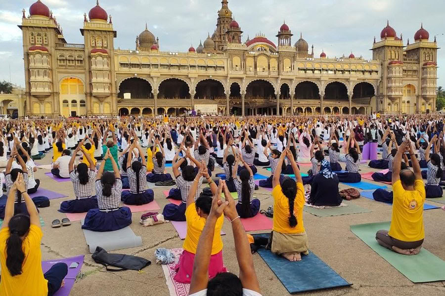 300-uurs yogadocentenopleiding in Mysore