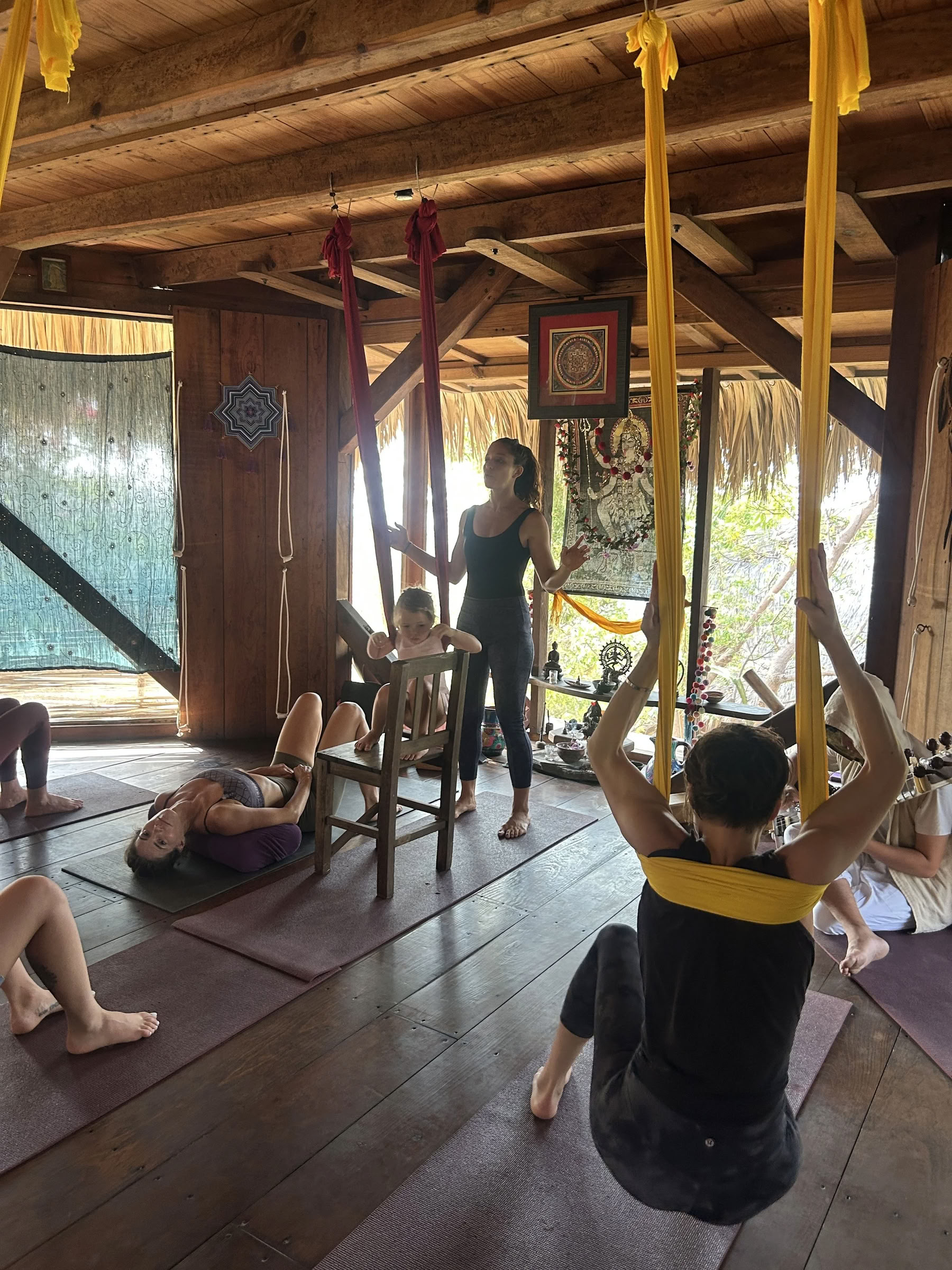 Mexico-retraitevlucht yoga