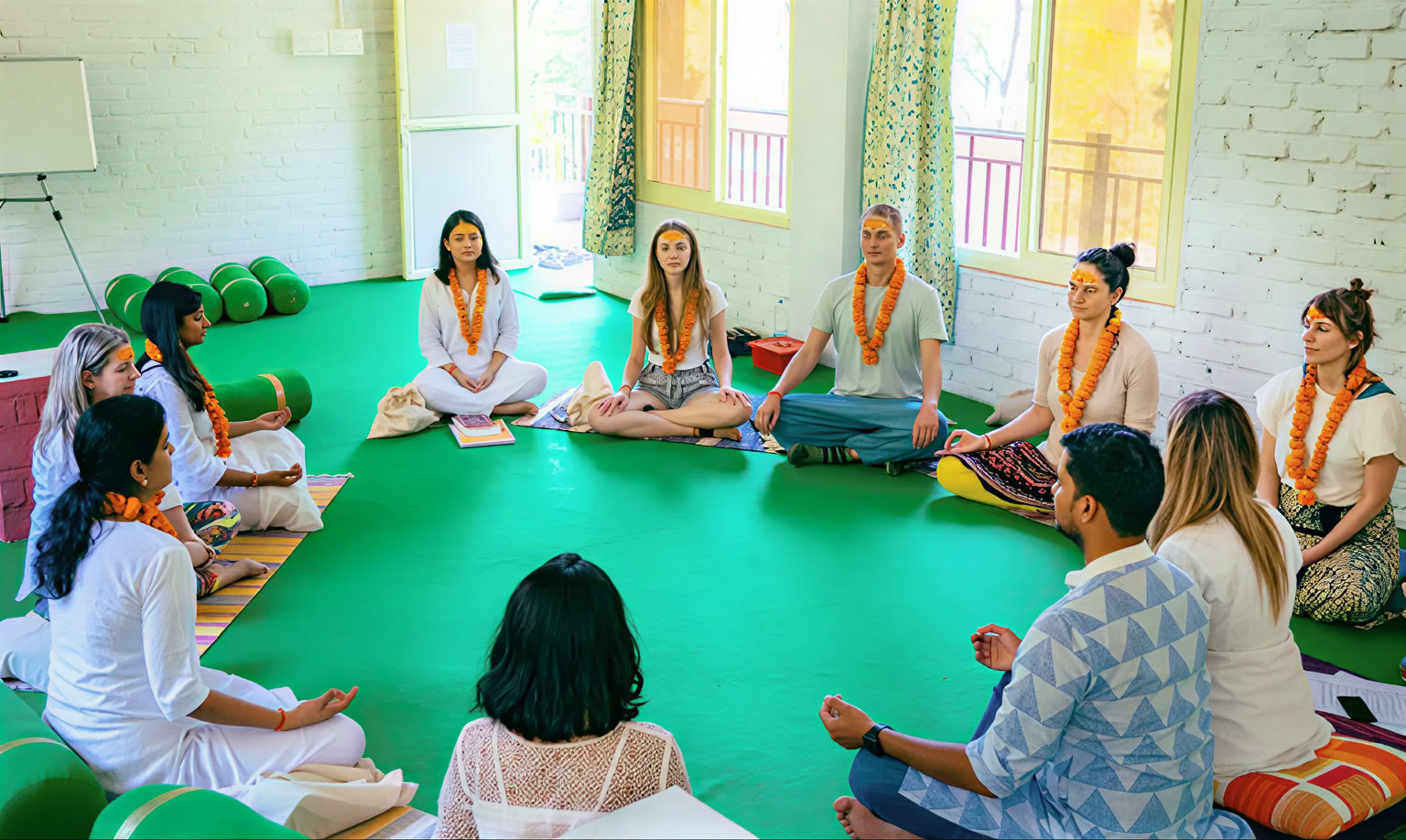 11 nachten, 12 dagen yin- en meditatieretraite in Rishikesh