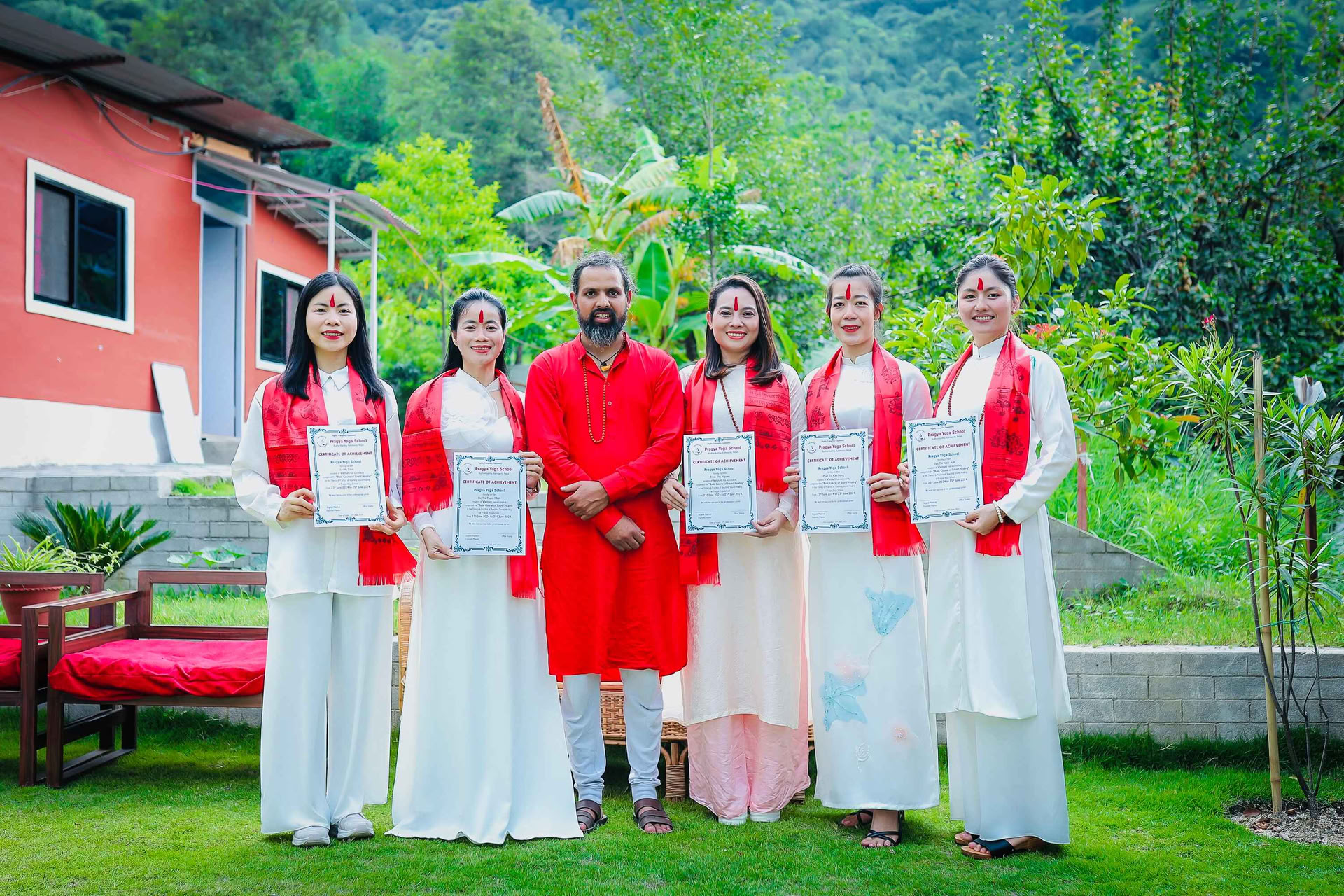 500 uur yoga- en meditatielerarenopleiding in Nepal