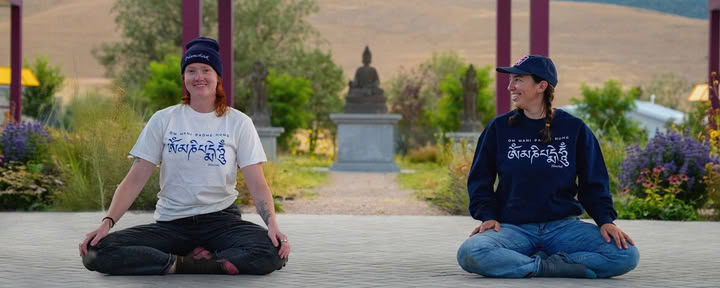 Boeddha, Dharma, Sangha-retreat