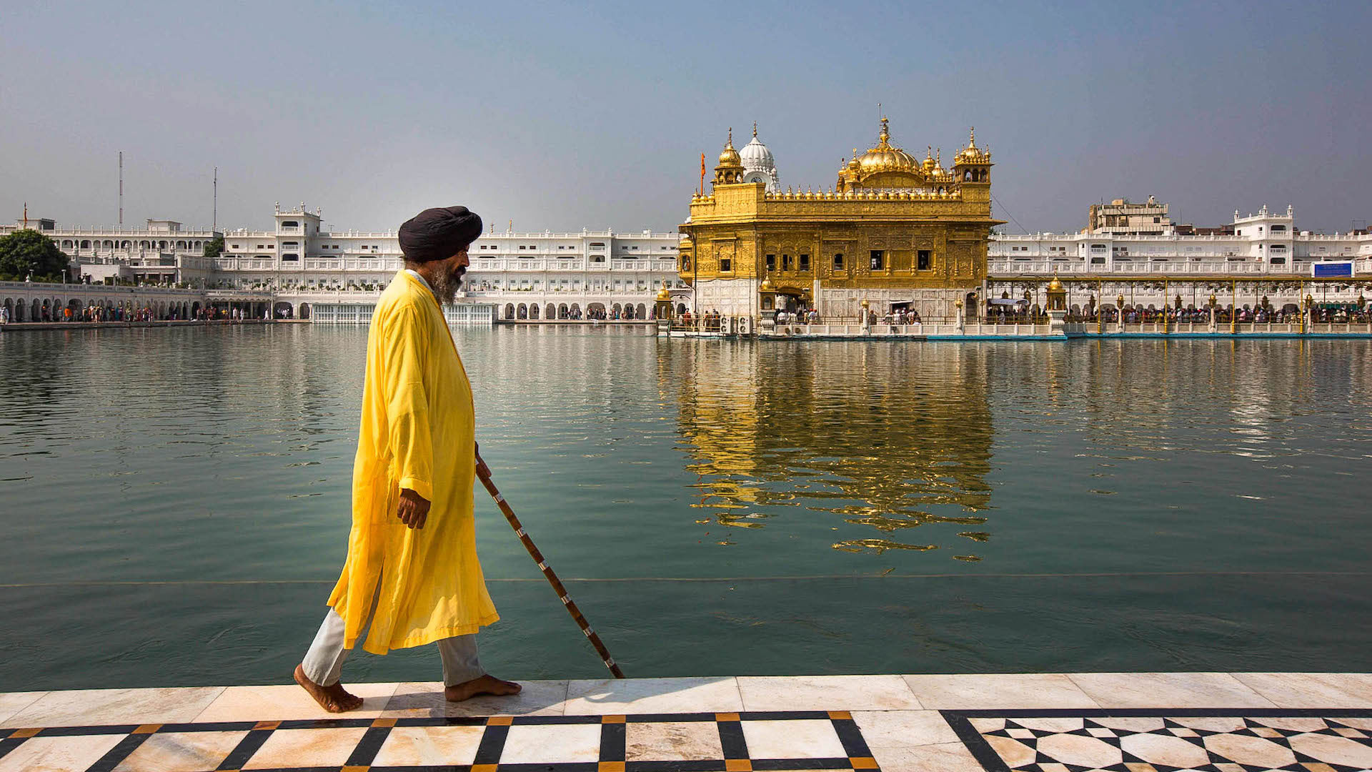 Delhi met een rondleiding door de Gouden Tempel