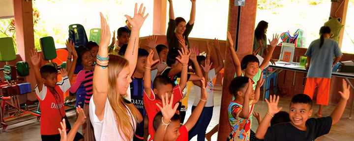 Kinderyoga- en tieneryogatraining