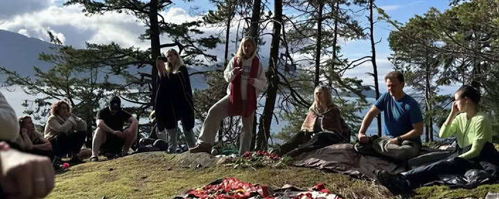 Sjamanische yogaretraite