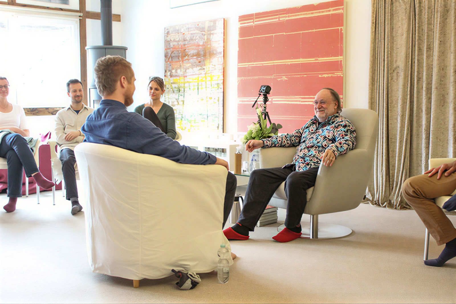 Publieke live satsang