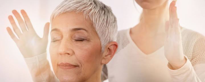 Mobiele Reiki-healing