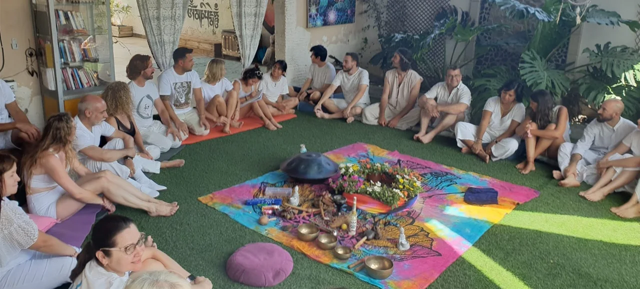 Ayahuasca-ceremonie