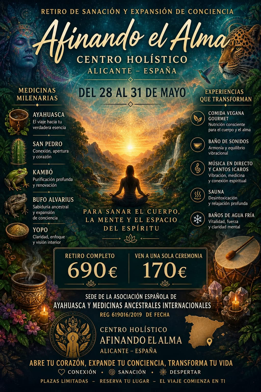 Ayahuasca-ceremonie