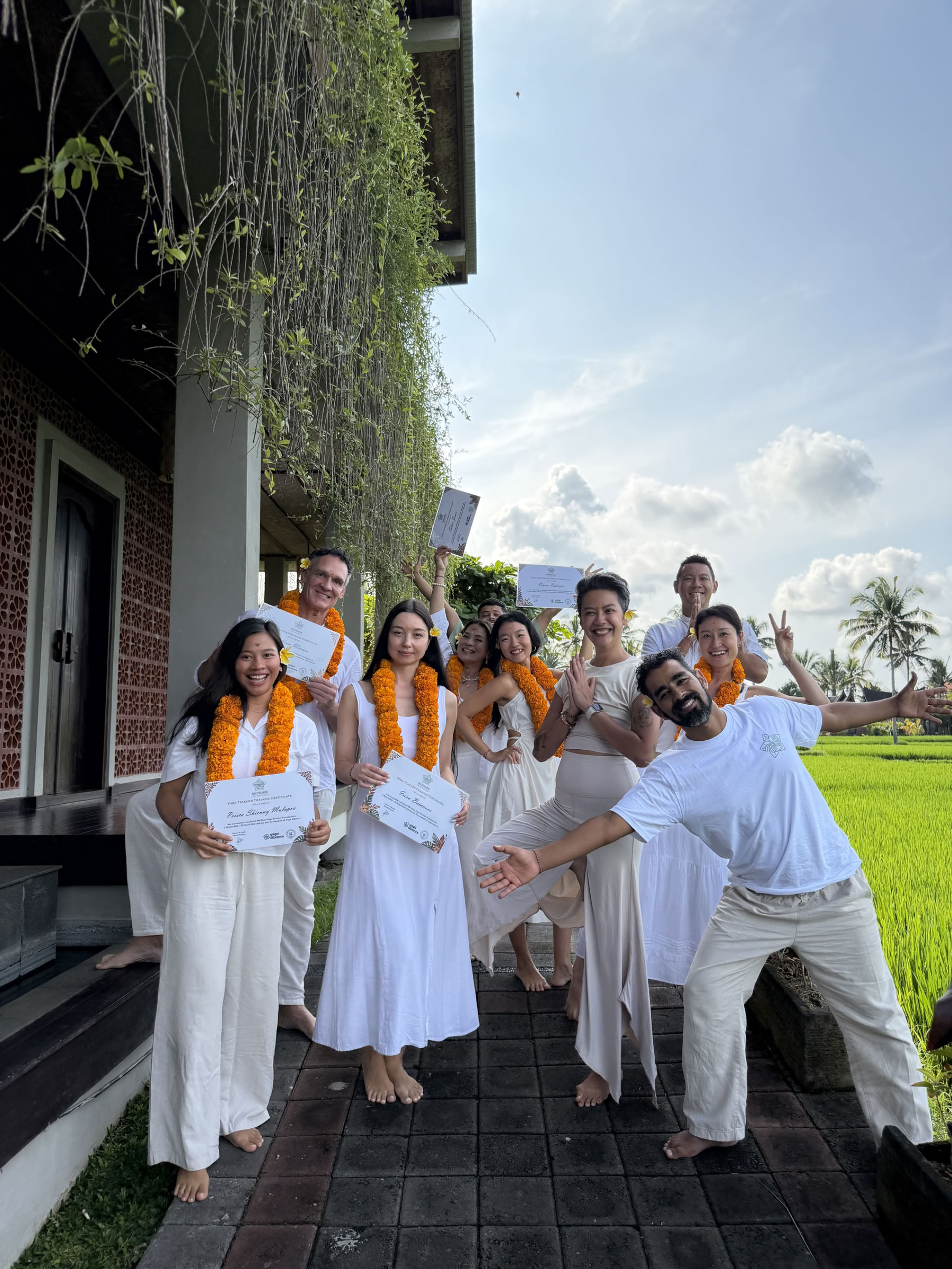 200-uurs yogadocentenopleiding op Bali