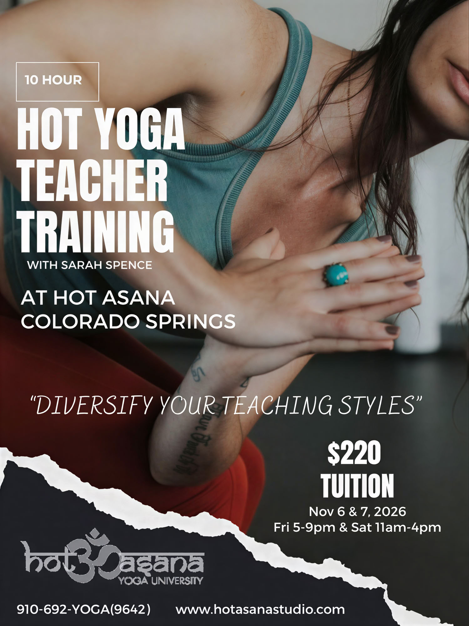 10 uur | Hotyogatraining | Colorado Springs
