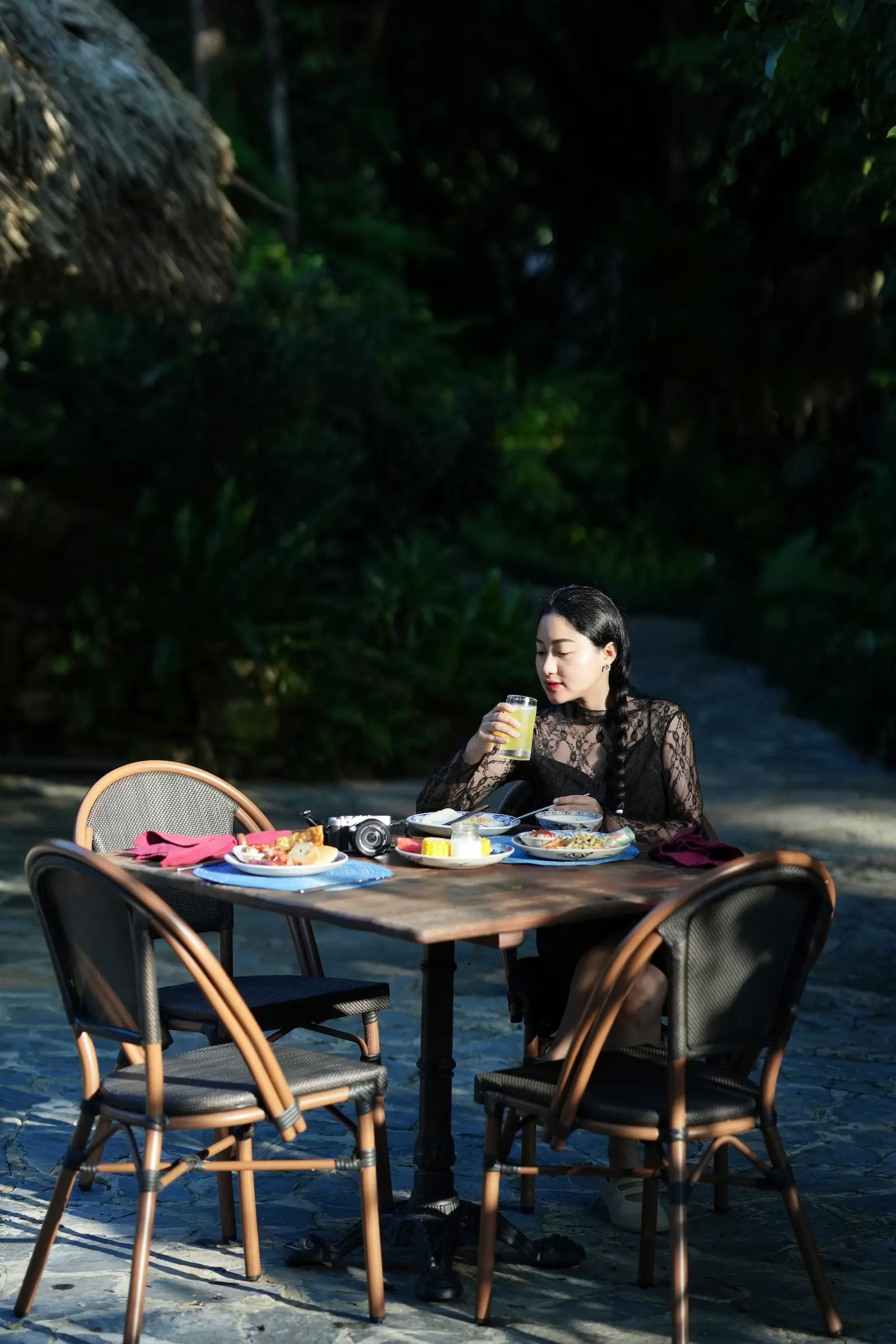 De bosmaaltijd bij Thong Nguyen