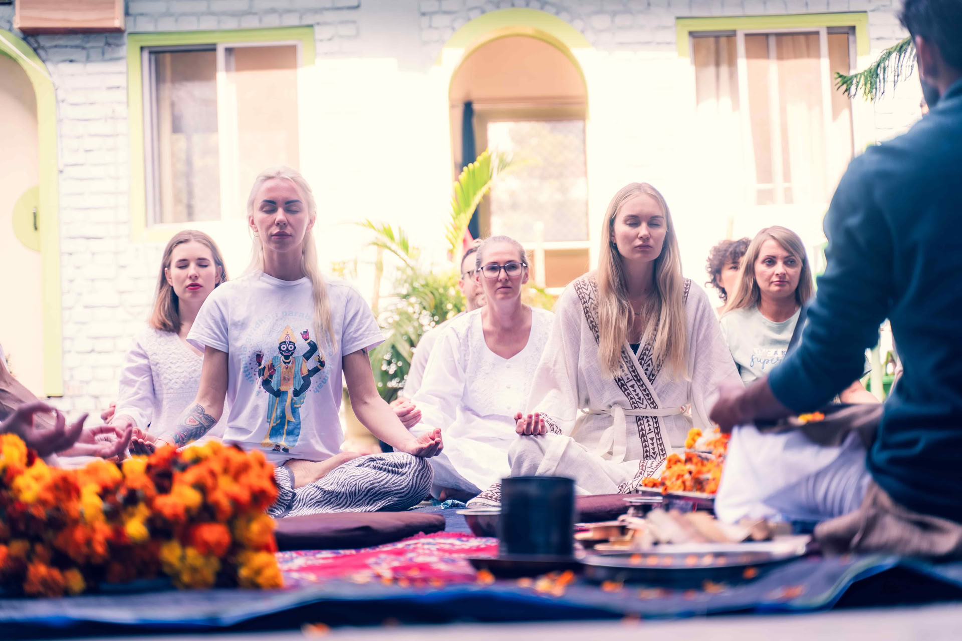 100-uurs pranayama-lerarenopleiding in Rishikesh