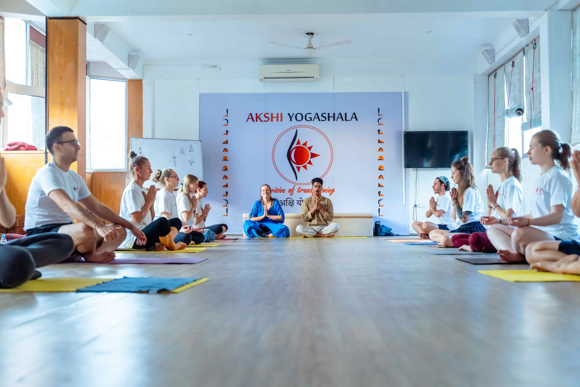 100-uurs pranayama-lerarenopleiding in Rishikesh