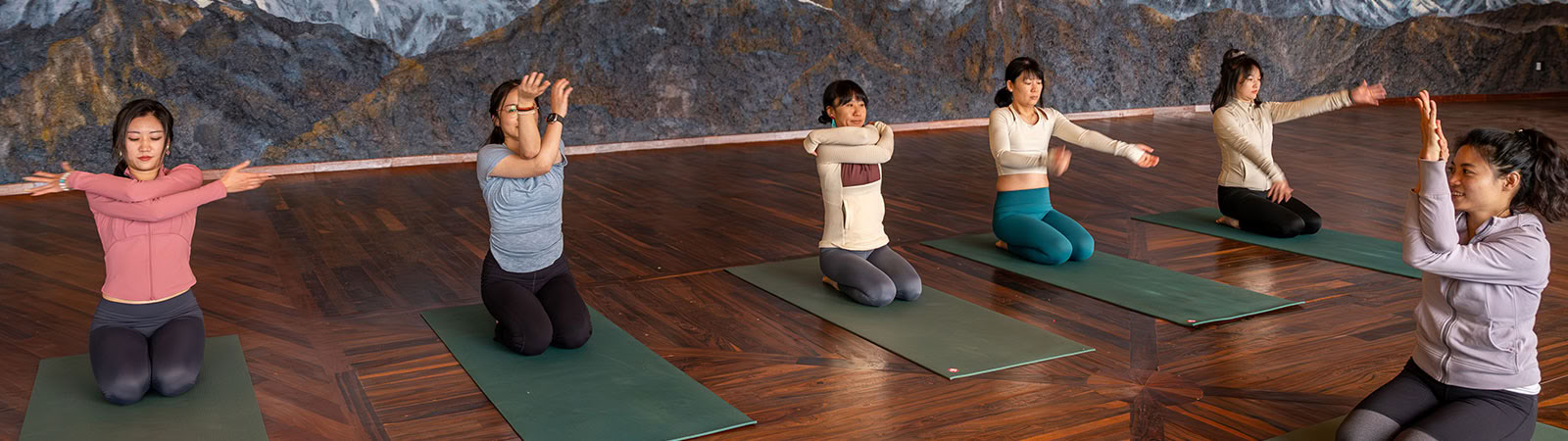 Yoga-onderdompelingsretraite