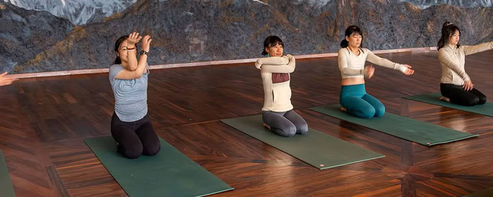 Yoga-onderdompelingsretraite