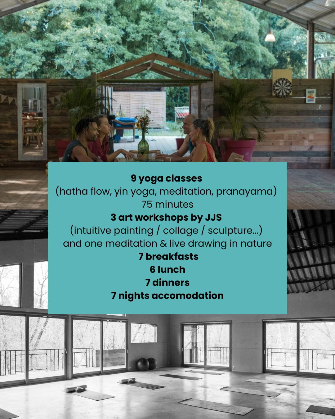 Yoga- en kunstretreat – Innerlijke werelden