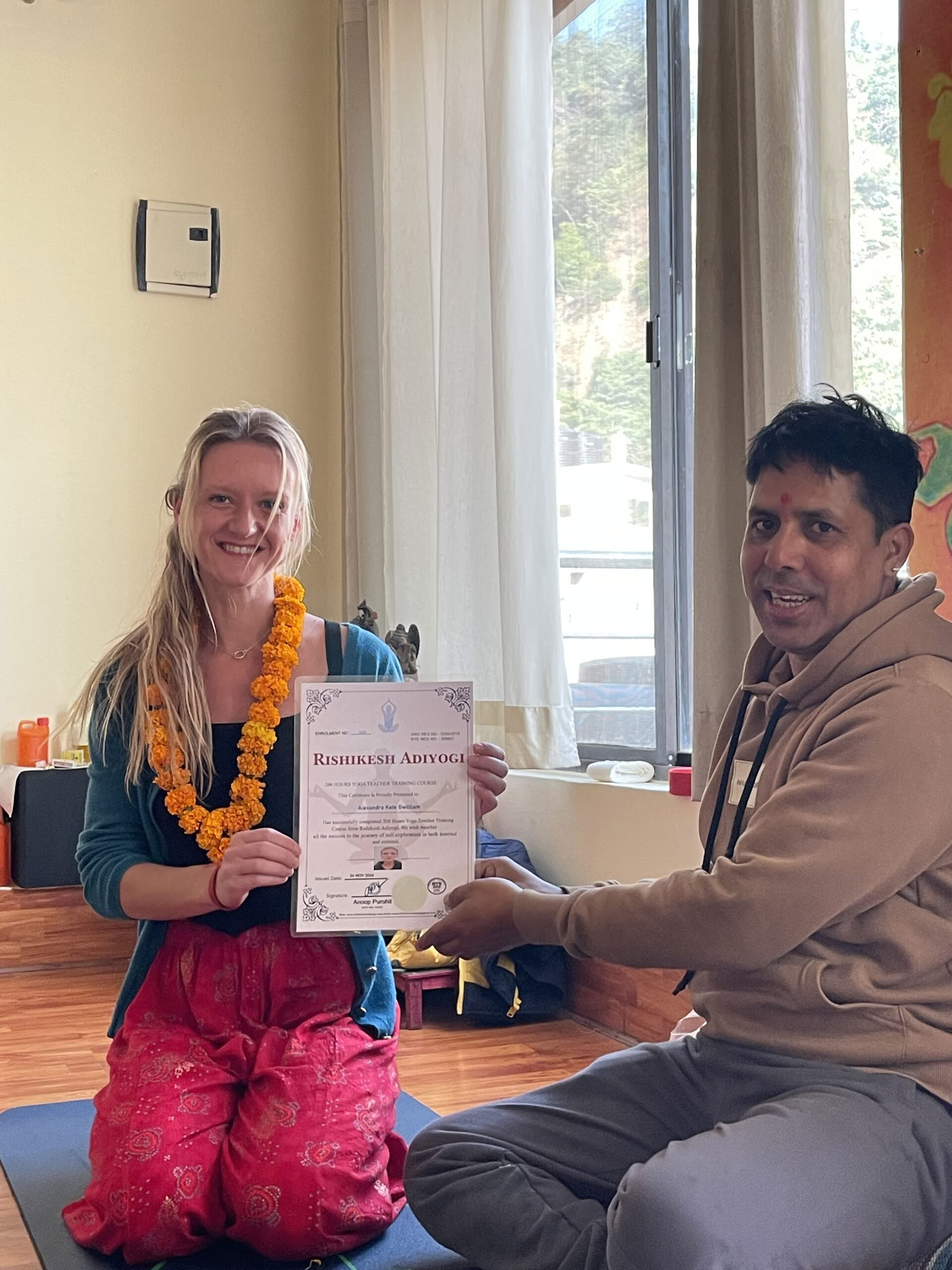 300-uurs yogadocentenopleiding in Rishikesh