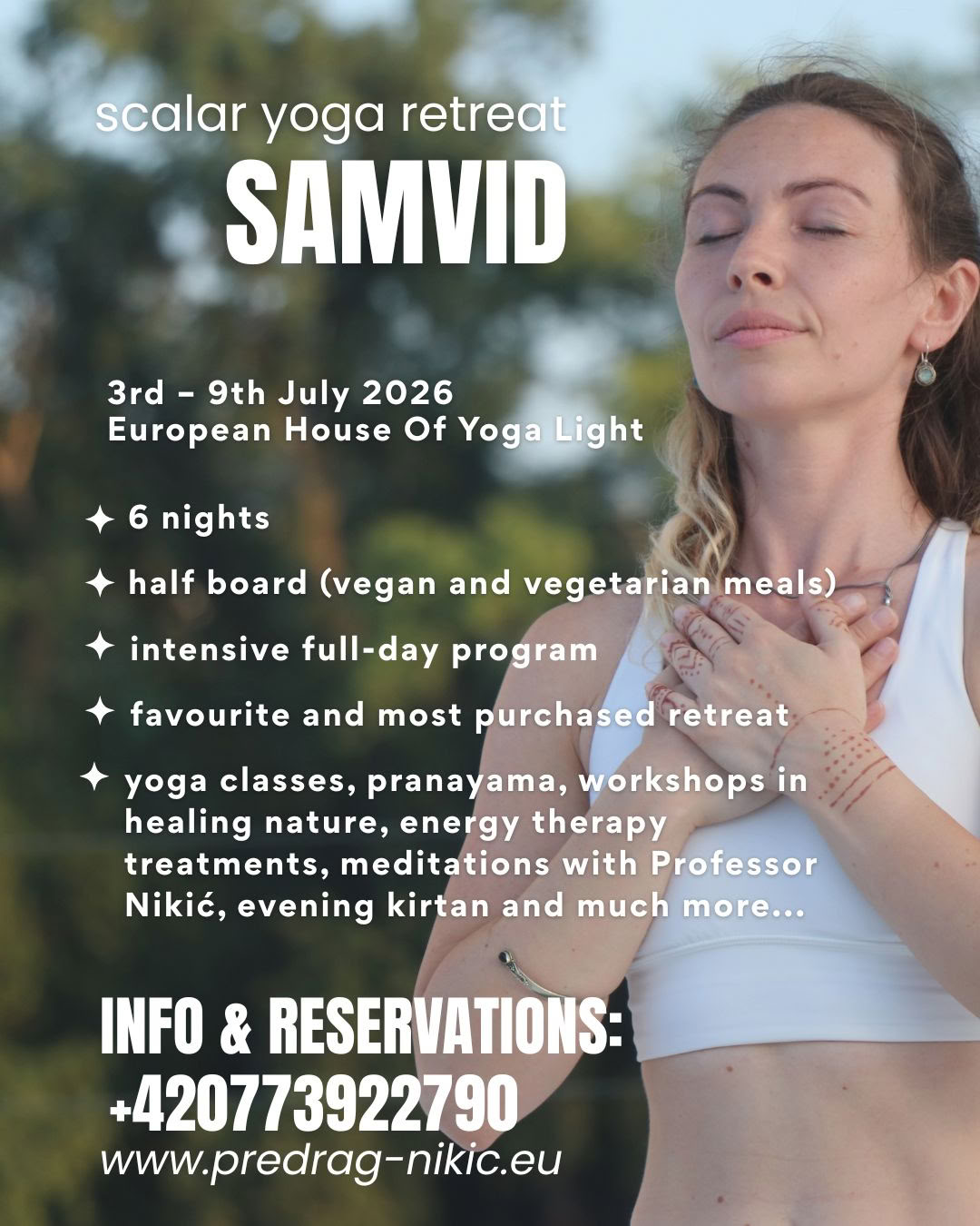 3-daagse hormonale yogaretreat