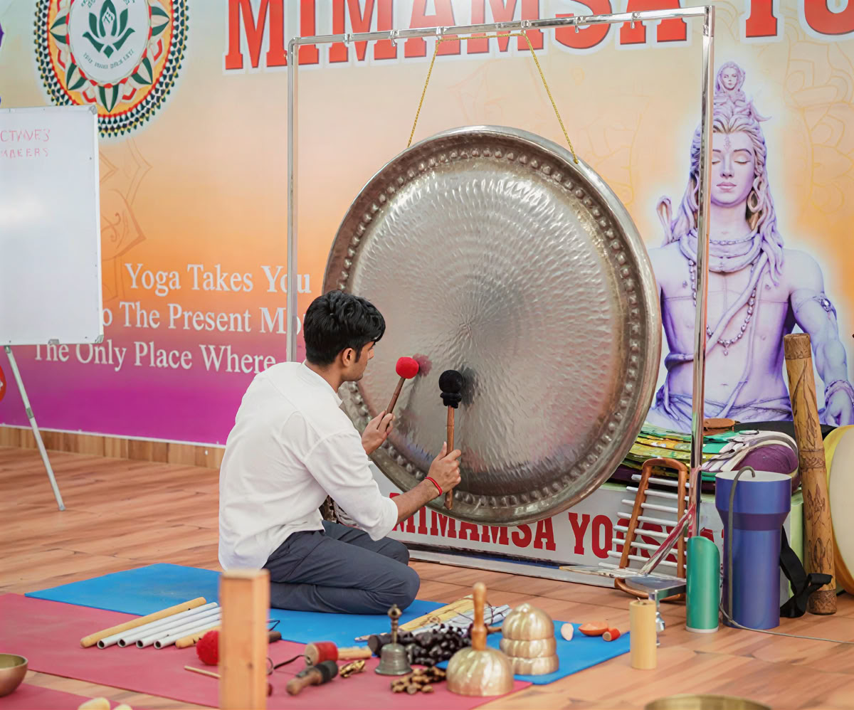 Opleiding tot sound healing-docent in Rishikesh