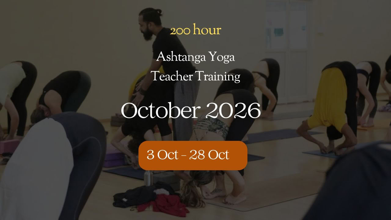 Ashtanga-yogalerarenopleiding - oktober 2026