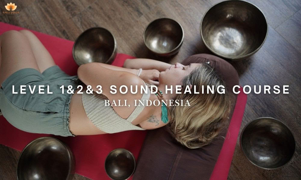 Geluidhealingcursussen niveau 1, 2 en 3 op Bali