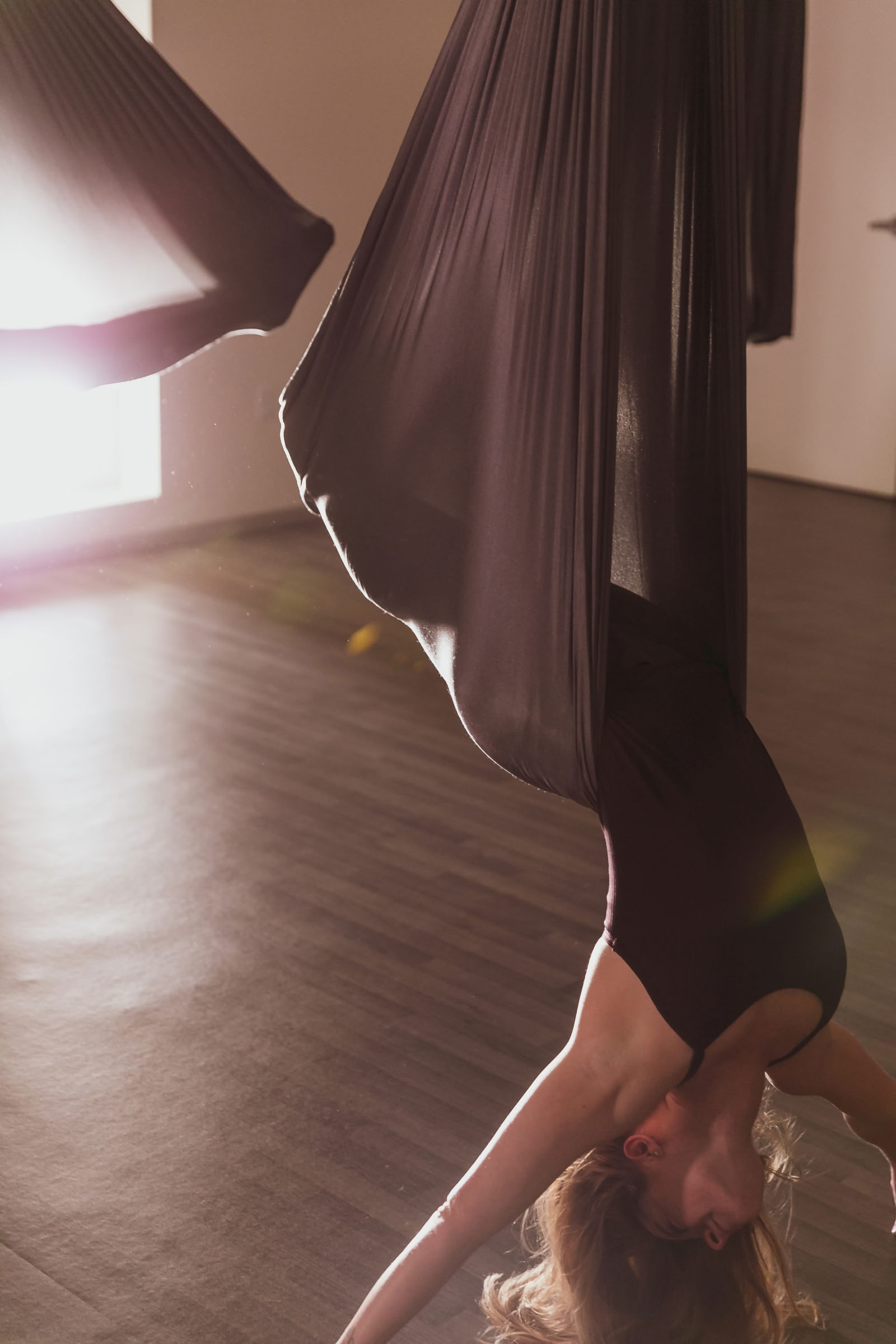 Aerial yoga