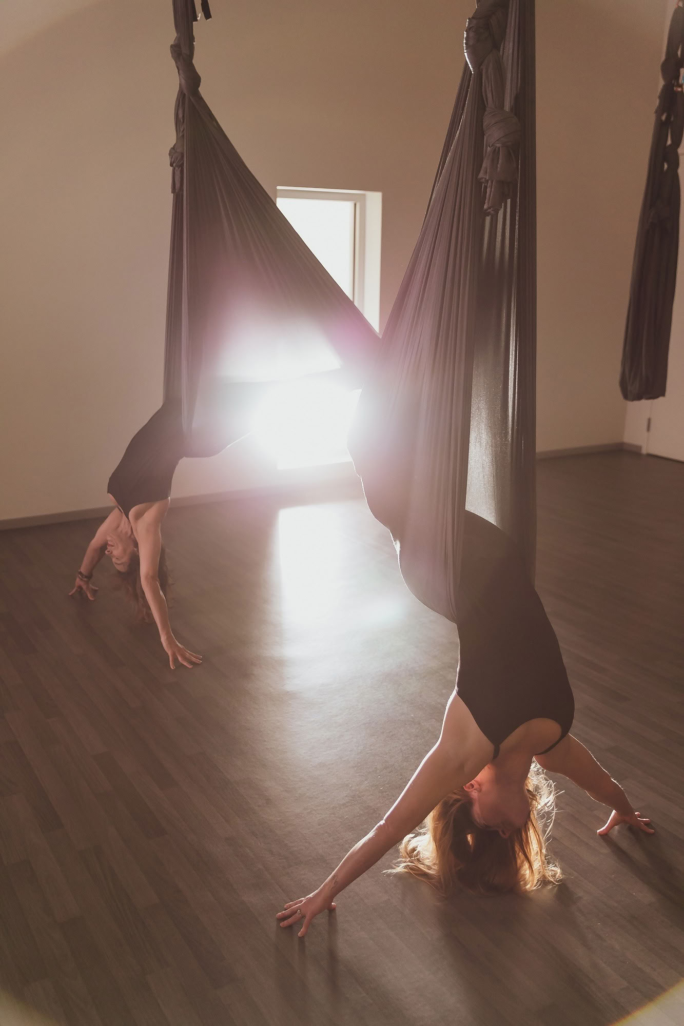 Aerial yoga
