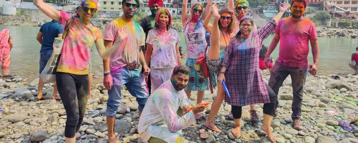 Holi-festivalretreat in India
