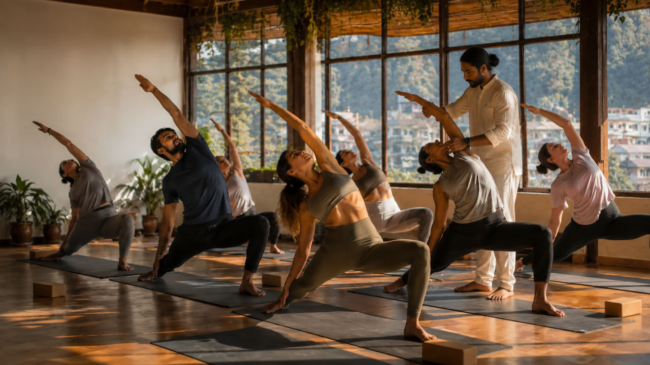 200-uurs yogadocentopleiding in Rishikesh – 1 jan. t/m 11 jan.