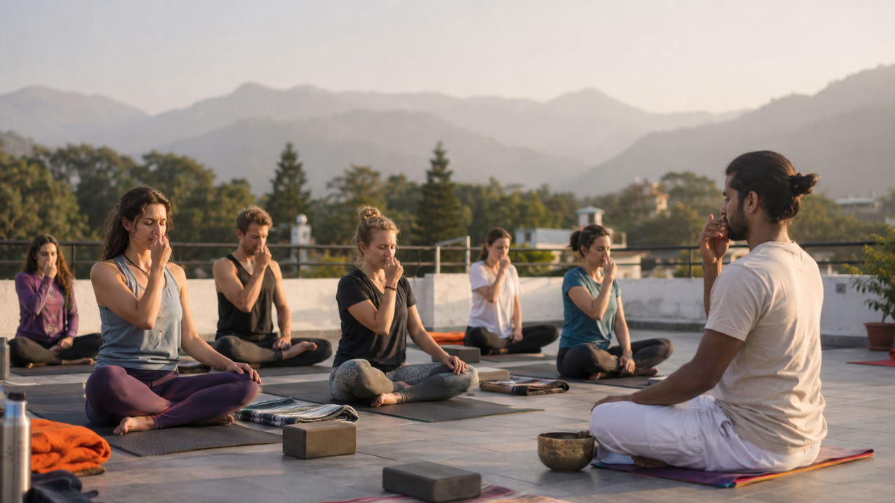 200-uurs yogadocentopleiding in Rishikesh – 1 jan. t/m 11 jan.