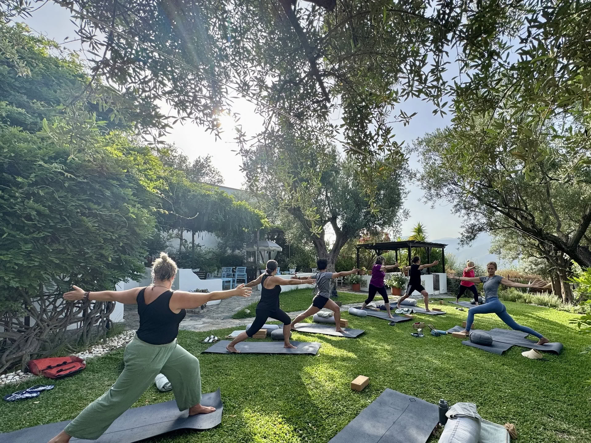 7-daagse yoga-retraite om opnieuw verbinding te maken en te herbronnen in Órgiva, Spanje