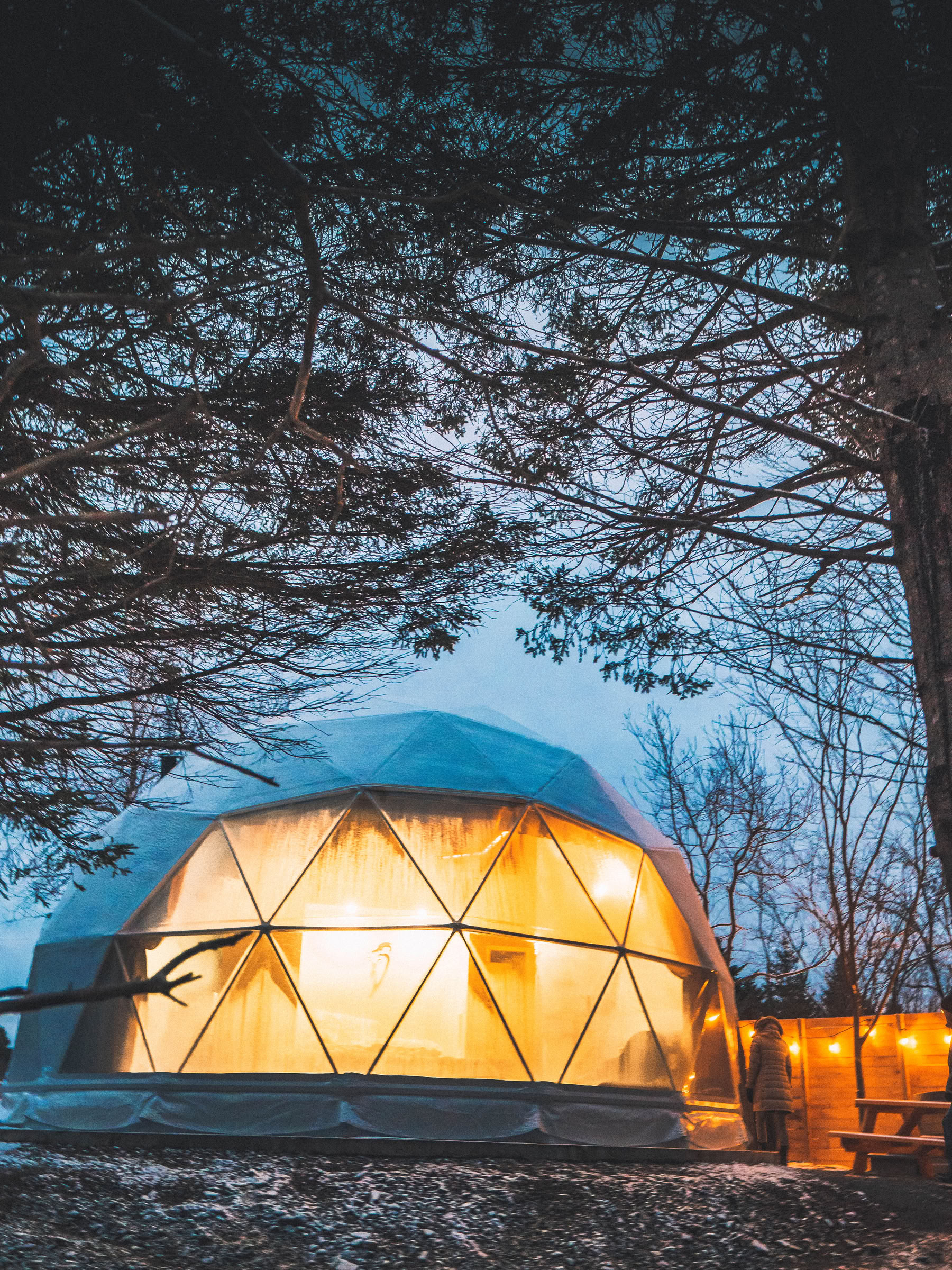 De Akadi Lumina Glamping-ervaring