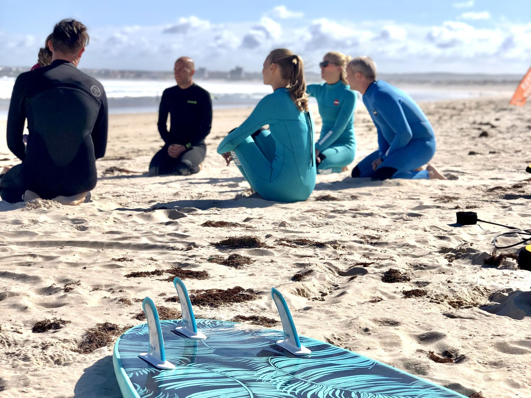 Yoga- en surfretreat in september in Portugal