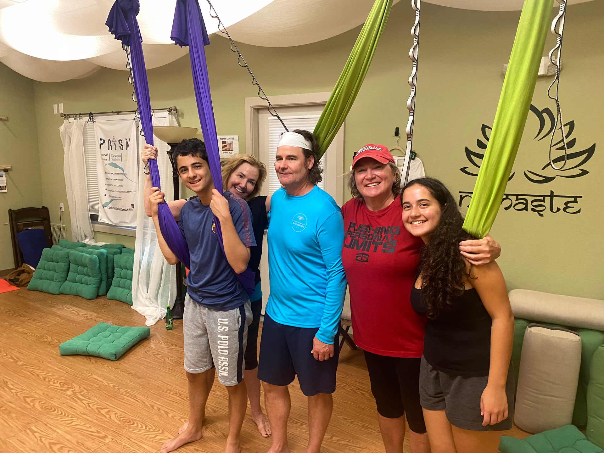 Privéfeest Aerial Yoga