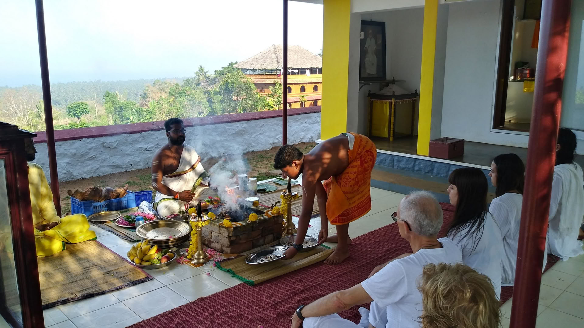 Yoga-retraite in een ashram