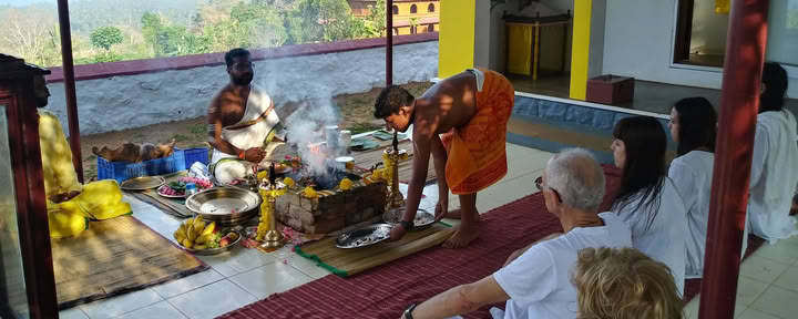 Yoga-retraite in een ashram