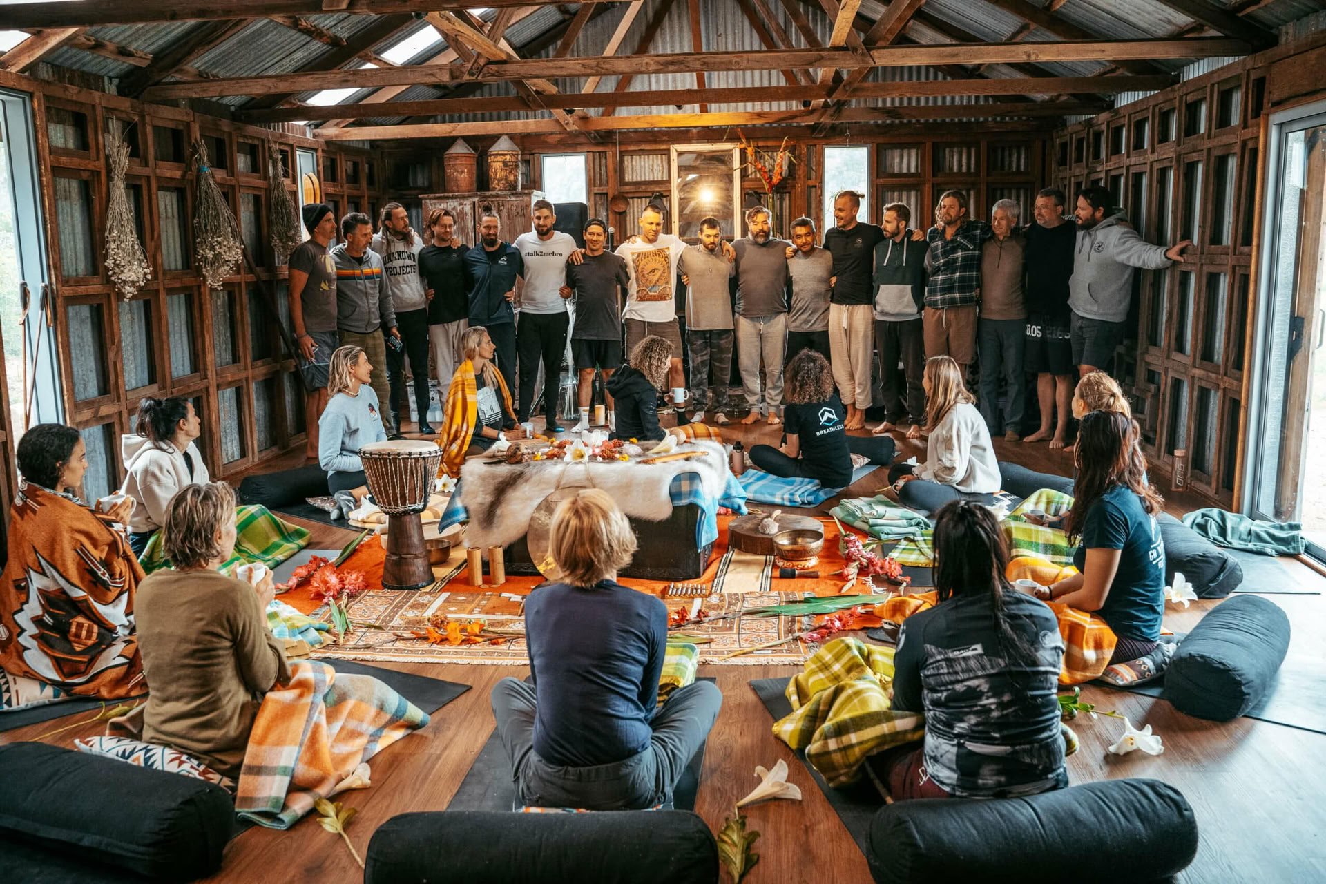 Doorbraak-breathwork in Brisbane met Lou Porter