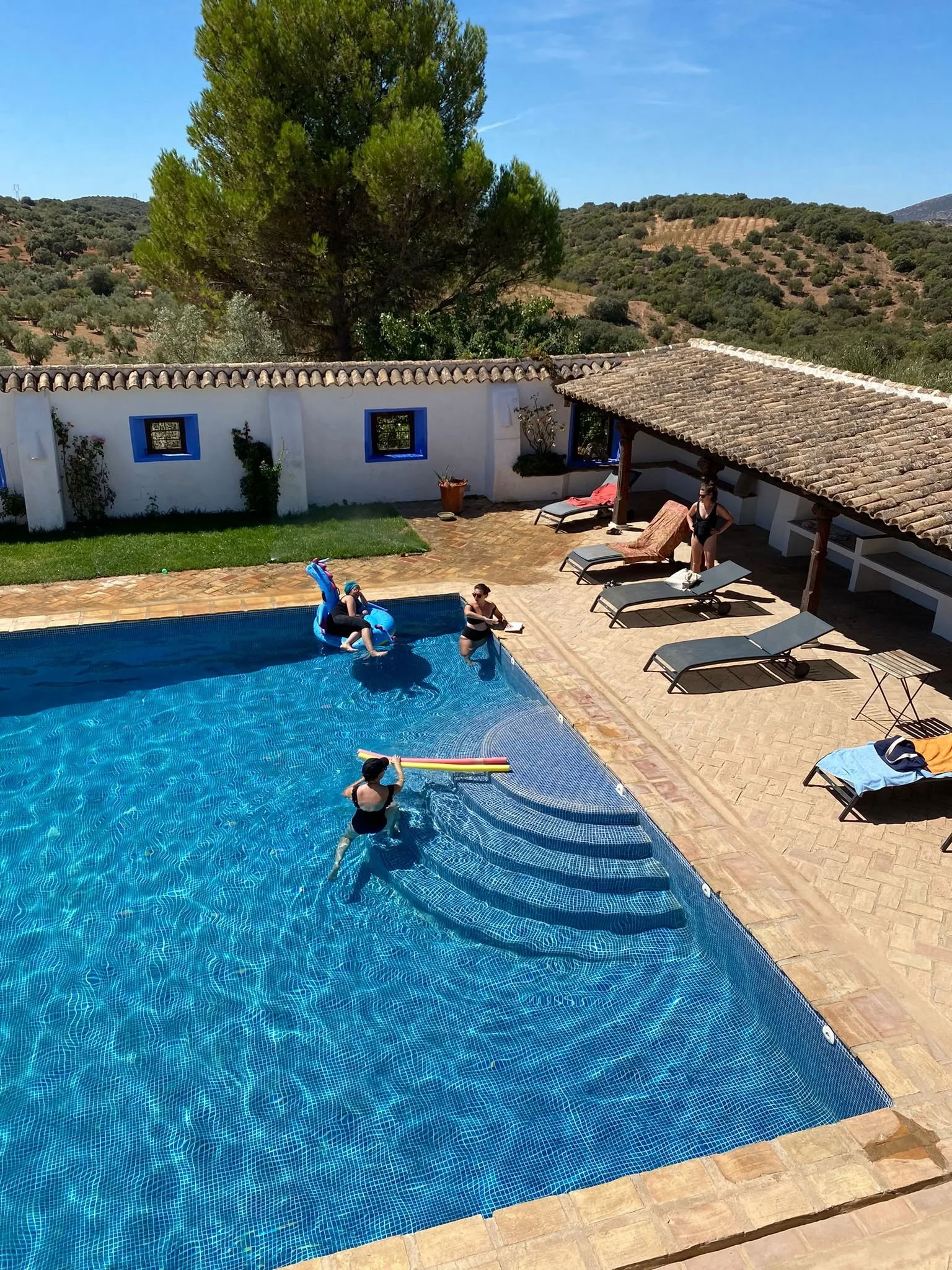 Zielvolle Spaanse yogaretraite — Cortijo El Cachete