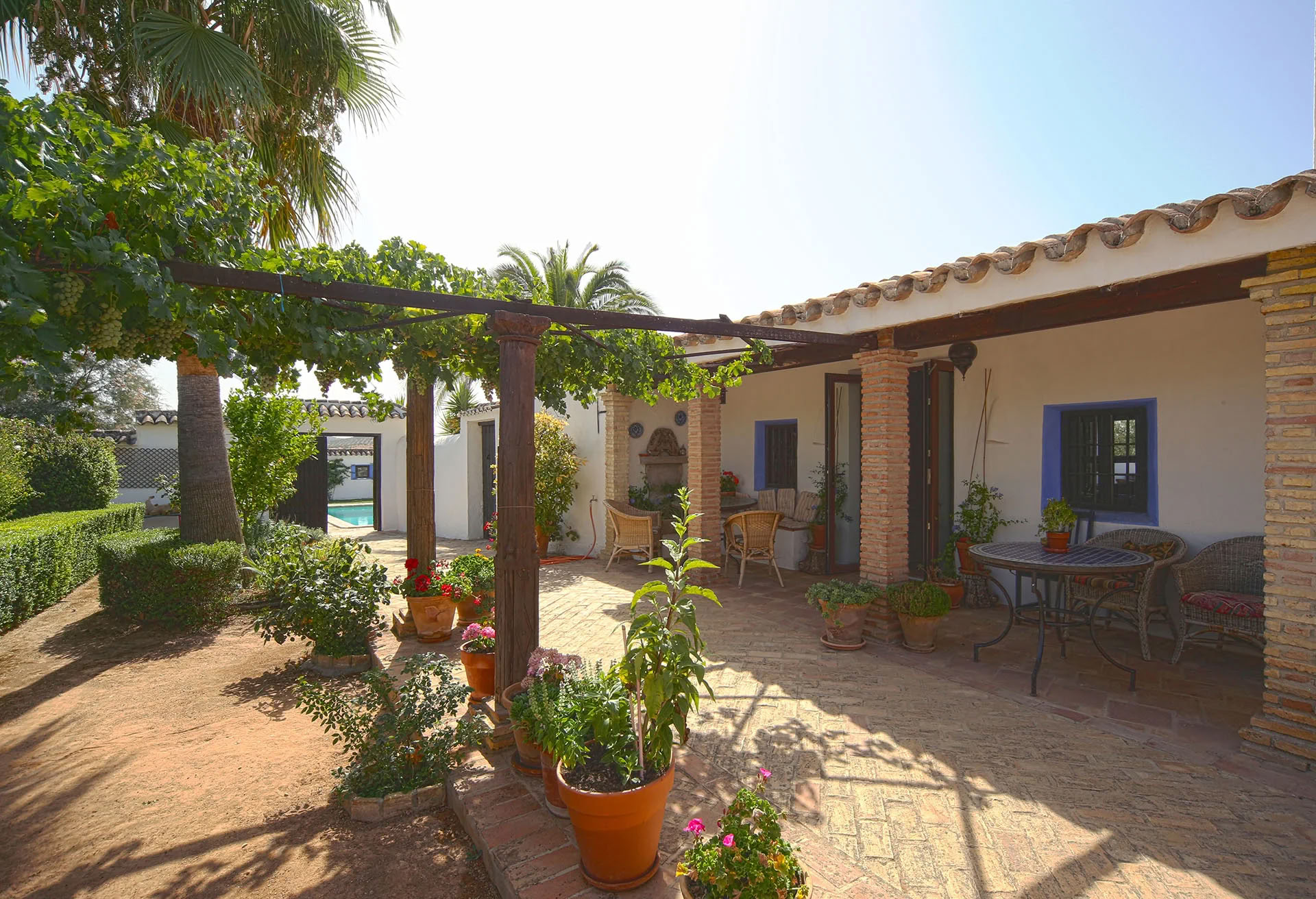Zielvolle Spaanse yogaretraite — Cortijo El Cachete