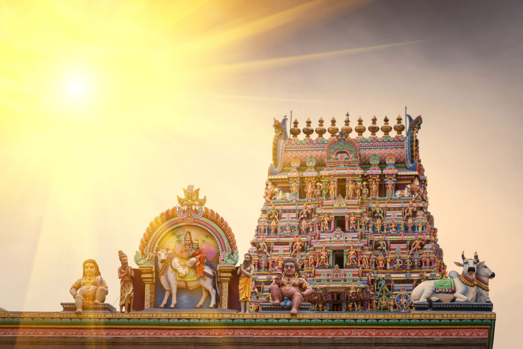 India-retraite: Tempel van de Tijd Vedische astrologie-bedevaart