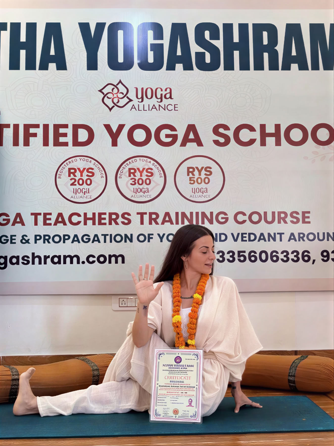 200-uurs yogadocentenopleiding in Rishikesh, India