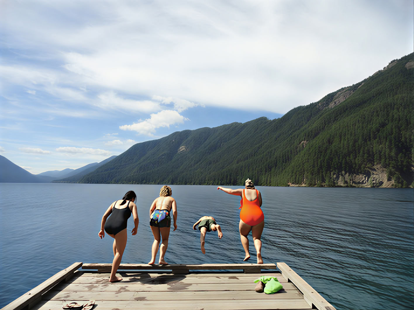 Retraite voor bos- en strandbaden in Olympic National Park