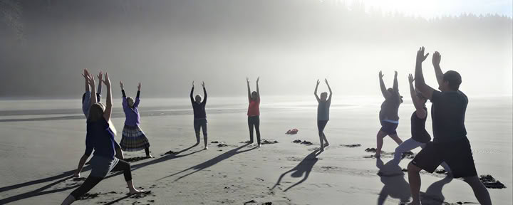 Retraite voor bos- en strandbaden in Olympic National Park