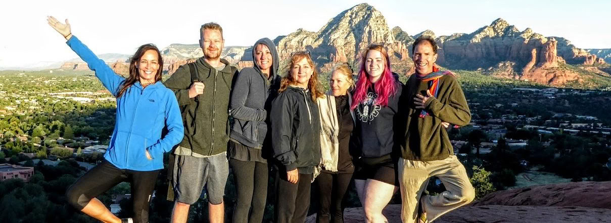 Yoga-, wandel- en helingsretreat in Sedona, Arizona