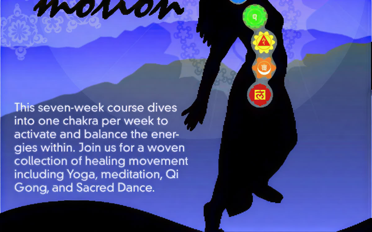 Chakra's in Beweging