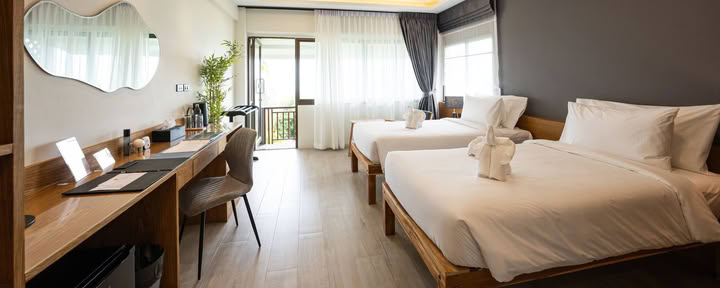 Koh Samui Yoga-retreat - Gedeelde Prana Pad