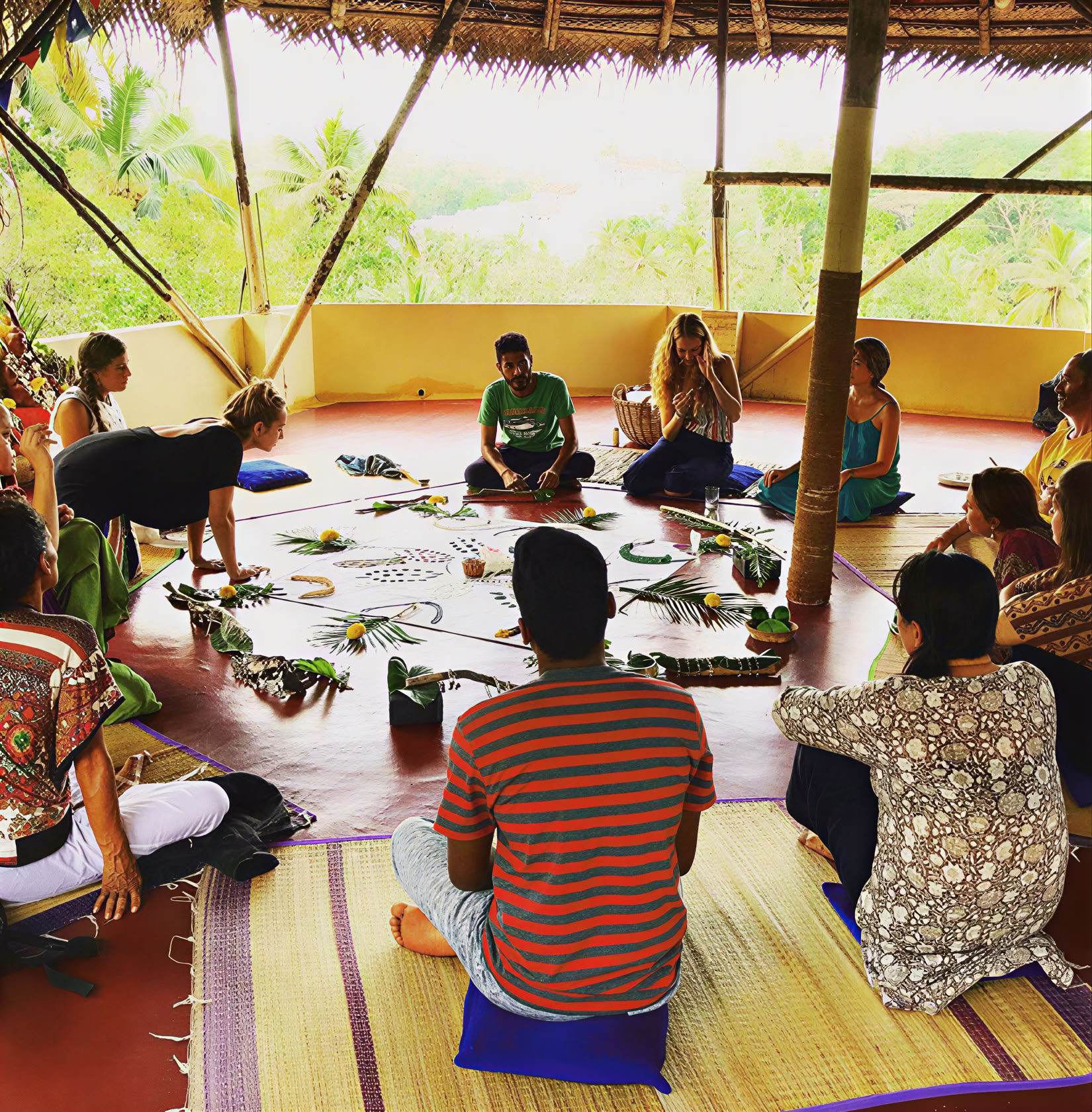 21-daagse 200-uurs yogadocentenopleiding in Kerala