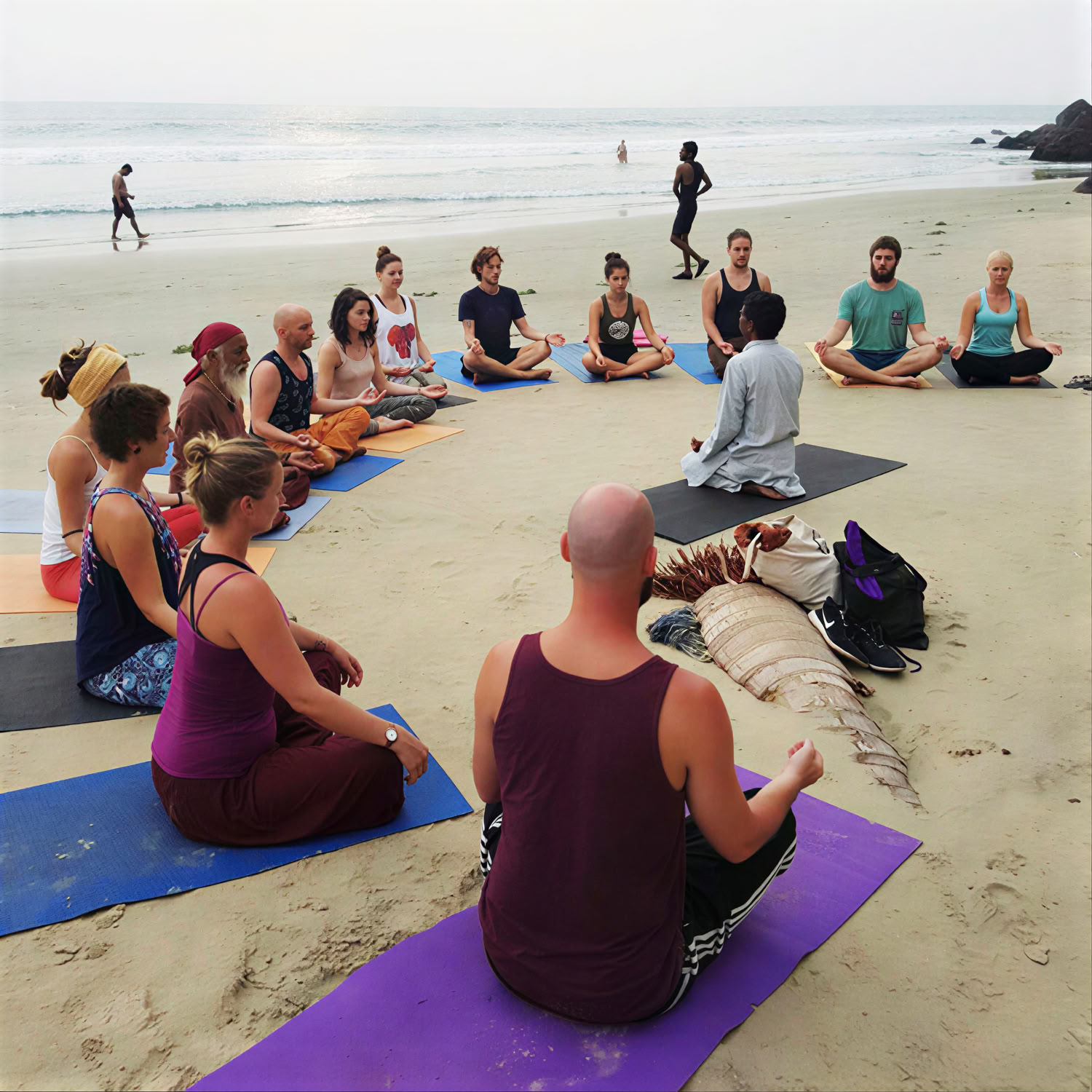 21-daagse 200-uurs yogadocentenopleiding in Kerala