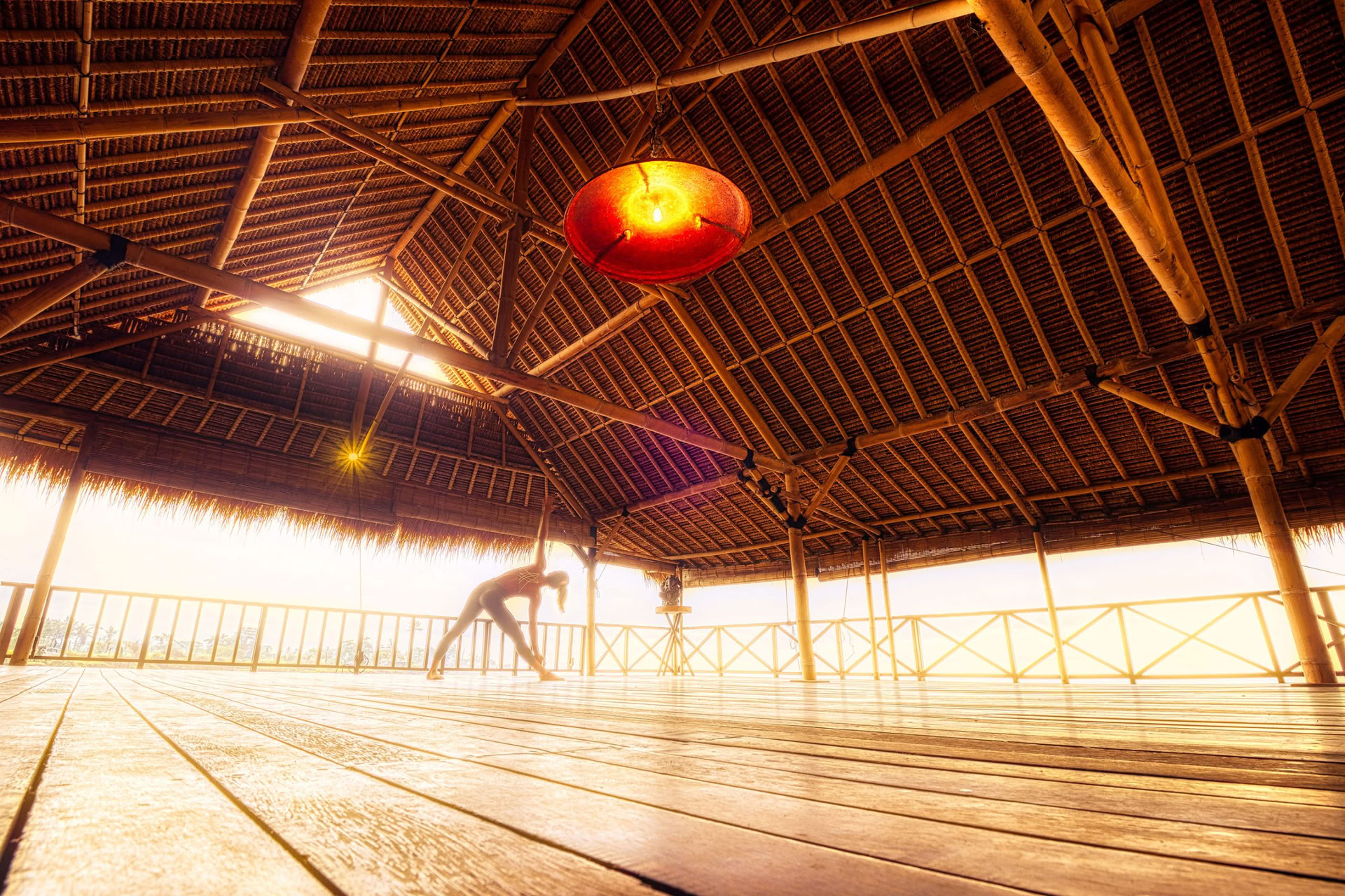 Yoga-, fitness- en pilateslessen