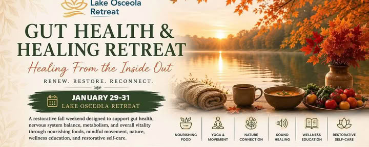 Darmgezondheid & Herstelretreat — Lake Osceola Retreat